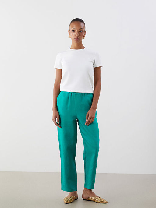 Bisiklet Yaka Kad?n Ti??rt