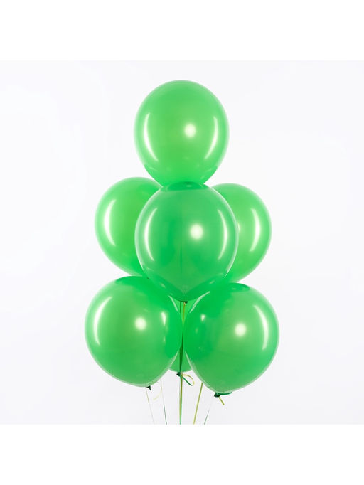Воздушные шары латексные 12" «Зеленый», 100 шт.