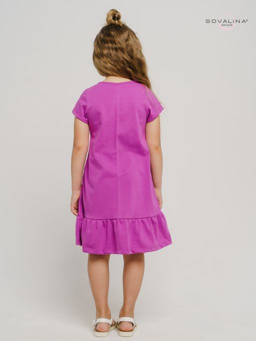 Платье Алиса слива 3073 - Sovalina фото 8