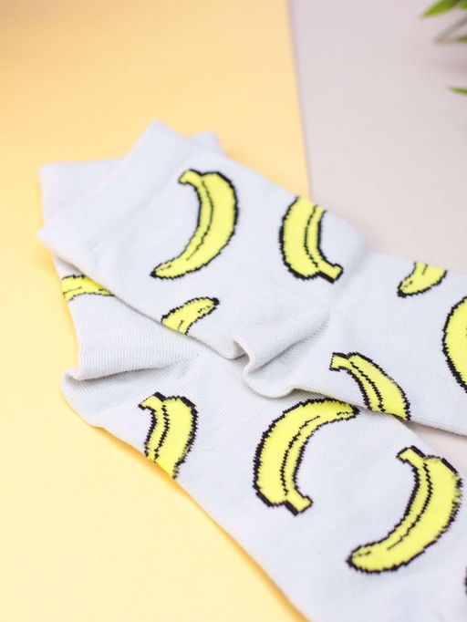 Носки женские iLikeGift "Banana", р. 35-40