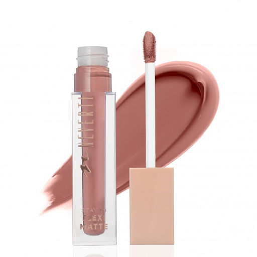 Neverti NP801 Жидкая матовая помада для губ тон 004 "Stay In Flexi Matte Liquid Lipstick"
