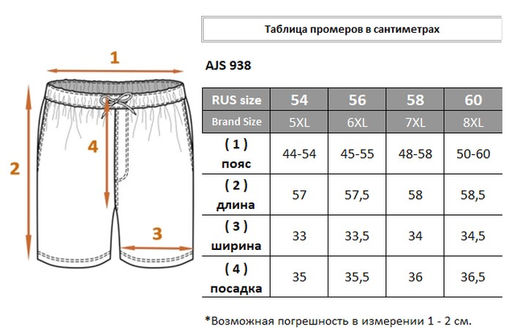Шорты AJS 938, Серый - Bayron фото 6