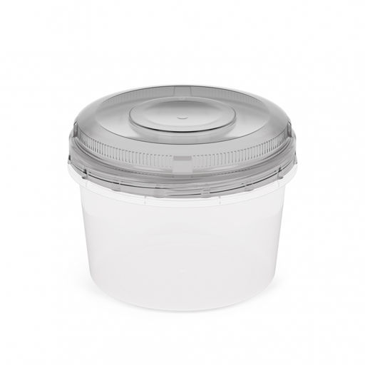 Емкость для СВЧ 0,7л круглая арт.А (М1152)