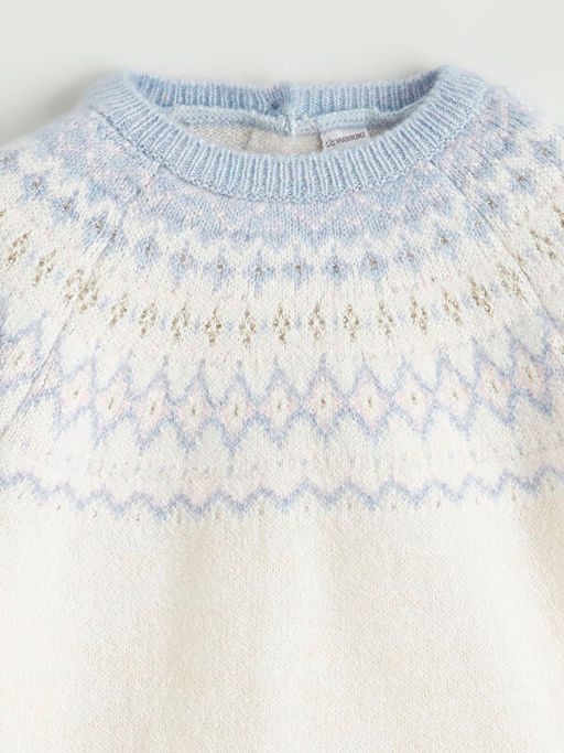 Bisiklet Yaka K?z ?ocuk Kazak