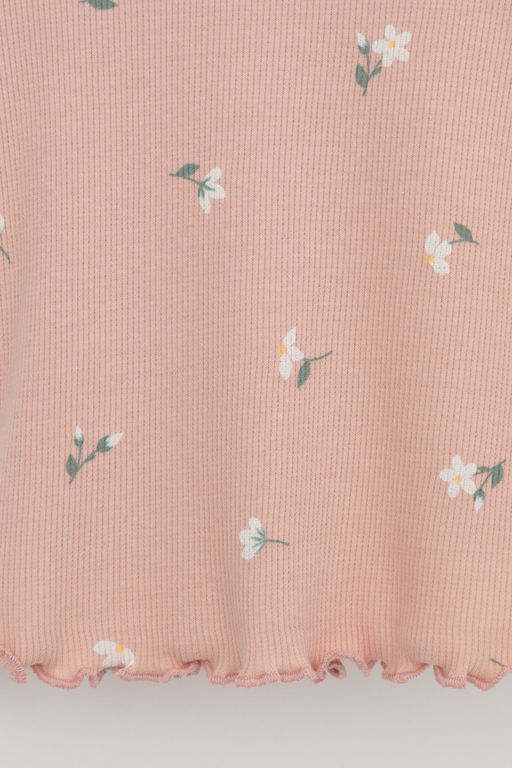 Crockid _ КР 301996-1/дымчатая роза,милые цветочки к543 джемпер короткий рукав д/дев яс  фото 3