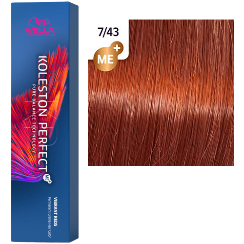 Краска стойкая Koleston Perfect 7/43 Красный тициан, Wella Professionals