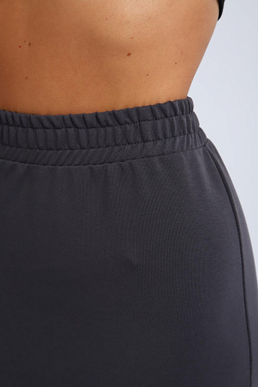 Юбка, футер (01056, черный макси) - Плиона фото 64