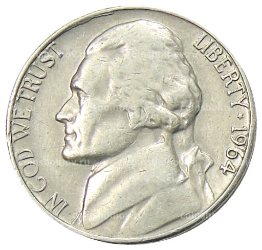 5 центов 1964 года D США