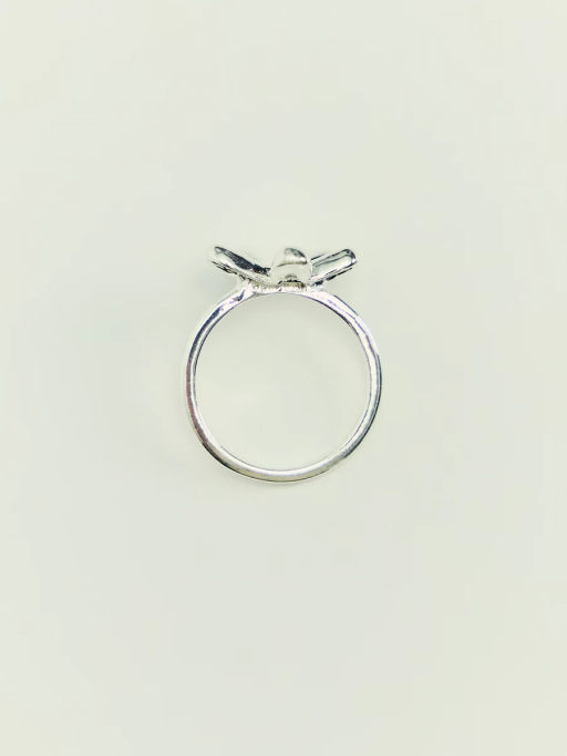 Кольцо с цветком ZR2605060325-7 / Zarina