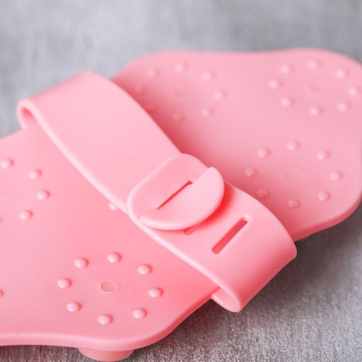 Набор: повязка для головы и роликовый массажёр «Мрр», розовый, 19 х 8,5 см