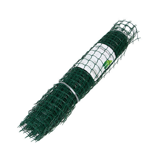 Сетка садовая, 1×10 м, ячейка квадрат 50×50 мм, пластиковая, зелёная, Greengo, в рулоне