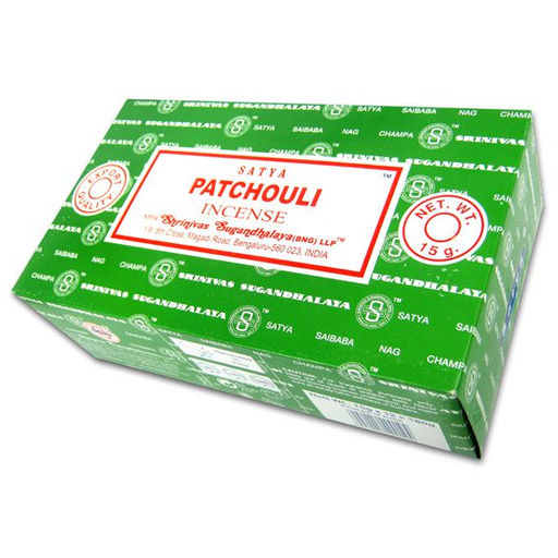 Прямоуг. благовония Patchouli ПАЧУЛИ 15гр. блок 12 шт.