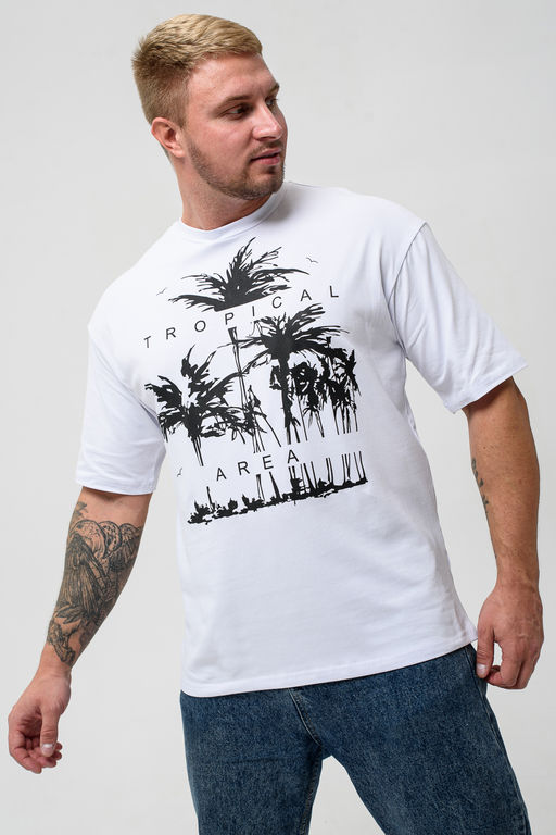 Футболка мужская 8507/1 оверсайз