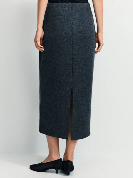 Трикотажная юбка миди / Zarina  фото 5