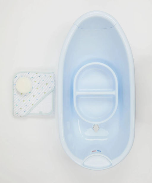 mothercare / Набор: ванночка, таз, полотенце, салфетка, спонж  фото 2