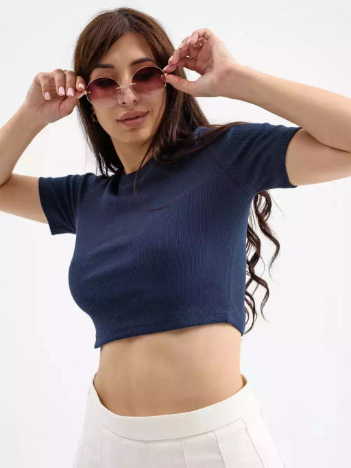 Кроп-топ Кашкорсерубчик лапша - Оптима фото 16