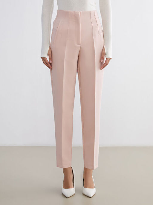 Y?ksek Bel Cigarette Kad?n Pantolon