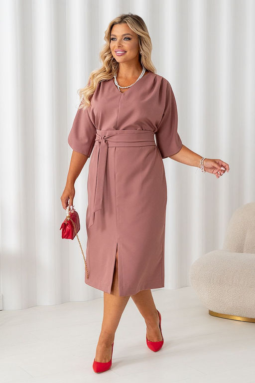 Платье А-359 пыльный кедр - Took a look фото 2