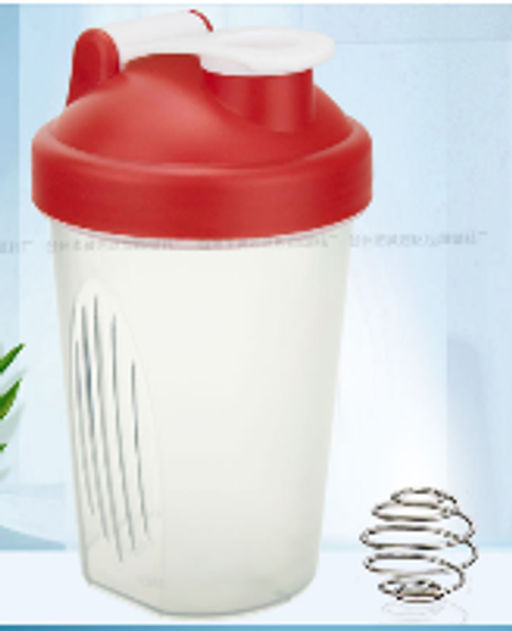 Бутылка/Шейкер SMALLHERO SHS-400 красная, для спортивного питания 400ML/уп80