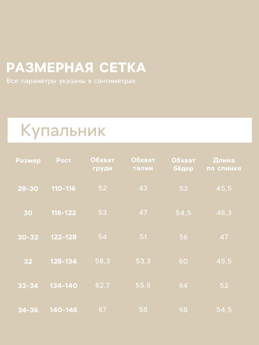 Купальник для девочки слитный MINAKU, жёлтый, рост 122-128 см