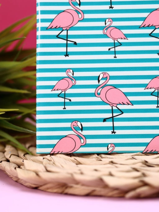 ОБЛОЖКА ДЛЯ ПАСПОРТА ФЛАМИНГО BLUE, плотность 600 мкм