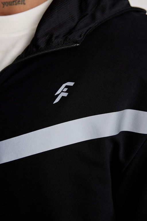 Толстовка стандартного кроя DeFactoFit с капюшоном  фото 5