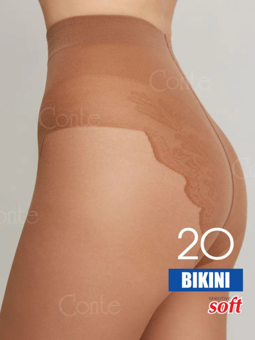 Колготки Conte Bikini 20 (96/12) - bronze - Conte elegant фото 2