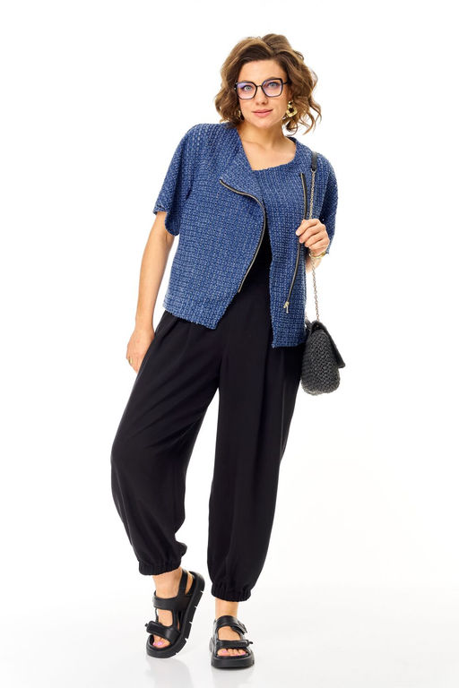Костюм Michel Chic 1457 черный, джинс