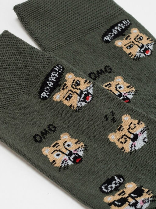 Носки муж.HAPPY 17С-151СП (48/6) - 657 хаки - Conte elegant фото 2