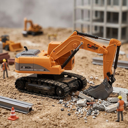 Машина "Строительные герои" р/у, 27 MHz, в корробке