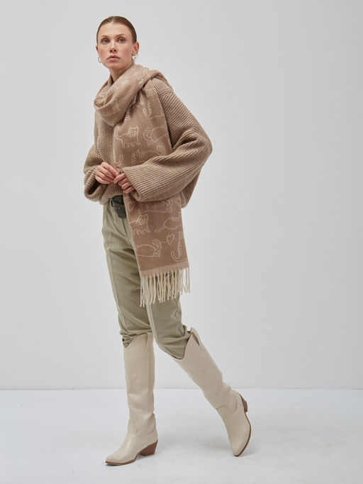 Палантин женский RH9-1558-19 - Tantino фото 9