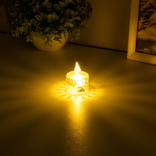 Цена за 3 шт. Светодиодная свеча, ночник LED RISALUX «Малютка», от батареек, прозрачный, 3×LR41, 3.5×3.5×5 см