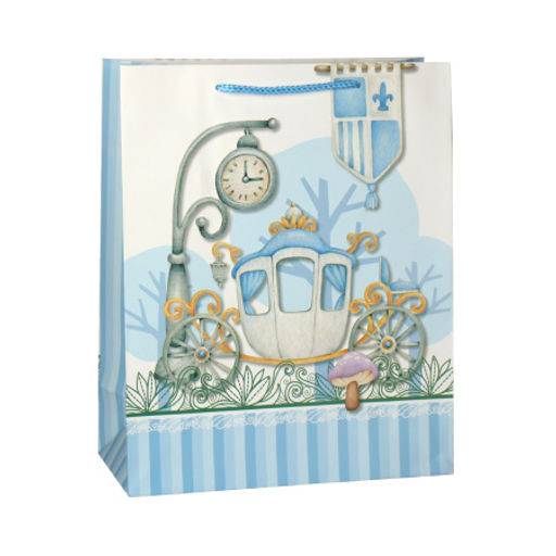 Цена за 12 шт. Пакет подарочный 26x32x12см / 7405L /уп 12/384/210 г - ГалеонТрейд фото 5