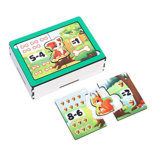 Игровой набор Учимся считать - Лесная мастерская фото 2