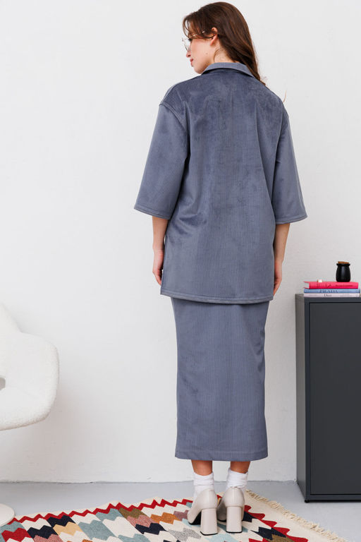 Костюм NIKVA н486-2 графит  фото 2