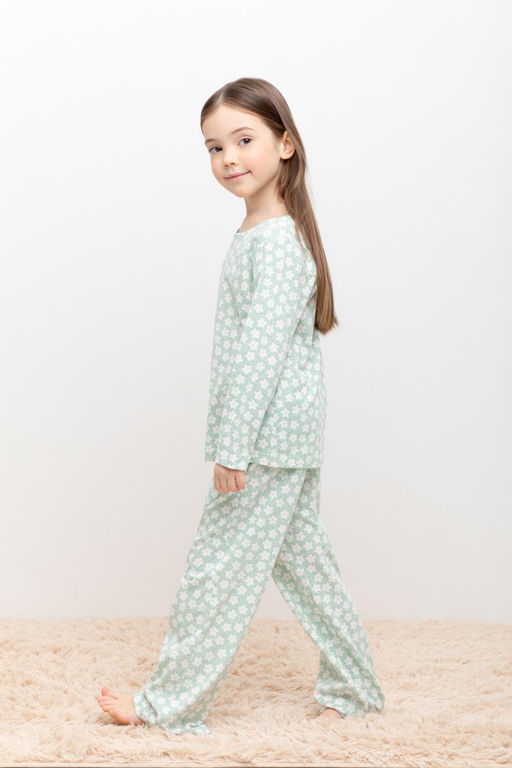Crockid _ К 1622-1/дымчатый нефрит,сакура пижама дет  фото 3