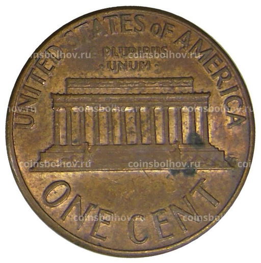 Монета 1 цент 1974 года D США