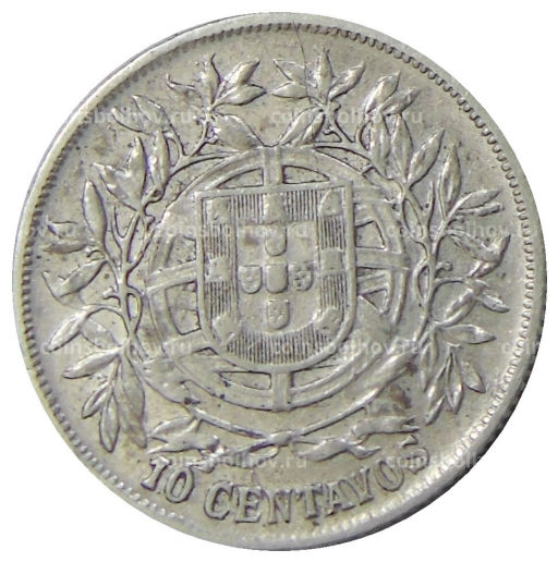 10 сентаво 1915 года Португалия