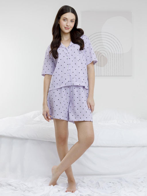 МП 20253/сиреневый Н255.1 пижама жен