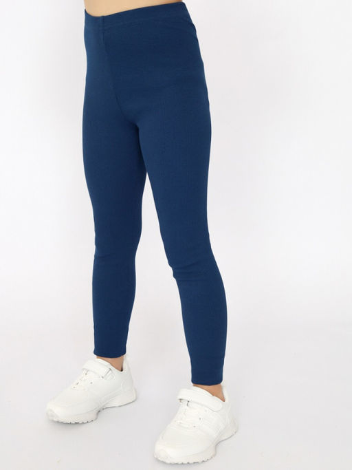CRB wear/CSKG 70466-41-395 Брюки модель легинсы для девочки ,темно-синий/Ex.Cherubino  фото 2