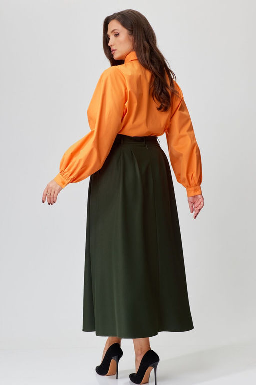 Рубашка ANDINA CITY 5019-24 оранжевый  фото 4