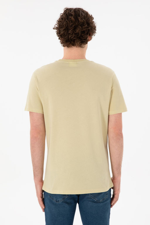 Erkek Regular Fit Bisiklet Yaka A__k Haki Basic Ti__rt Sepette S_rpriz _ndirim - U.s. polo assn фото 6