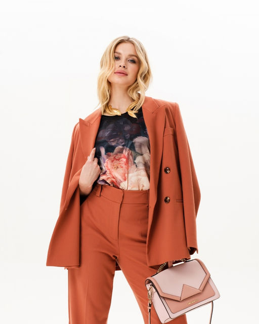 Туника кимоно с атласной полочкой 04.4.14 - Sahar art lab фото 4