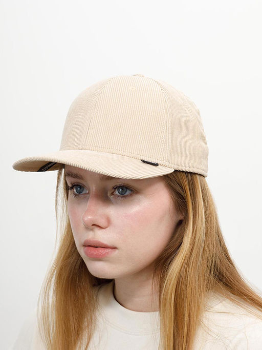 Бейсболка DJINNS арт. 6P TrueFit Corduroy (бежевый)