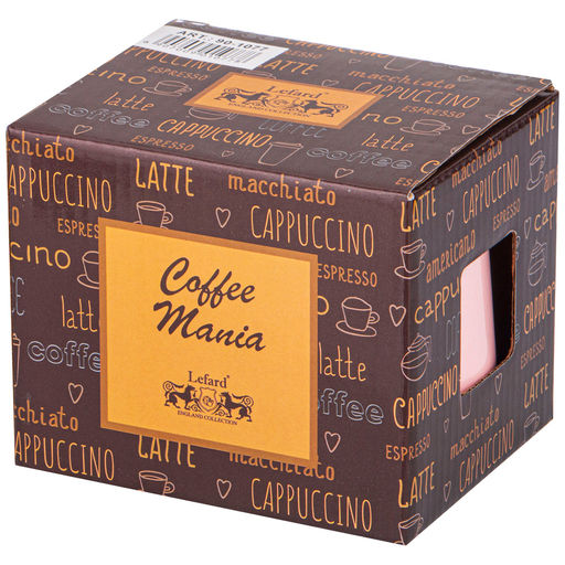 КРУЖКА LEFARD COFFEMANIA 310МЛ, ПУДРОВАЯ  фото 2