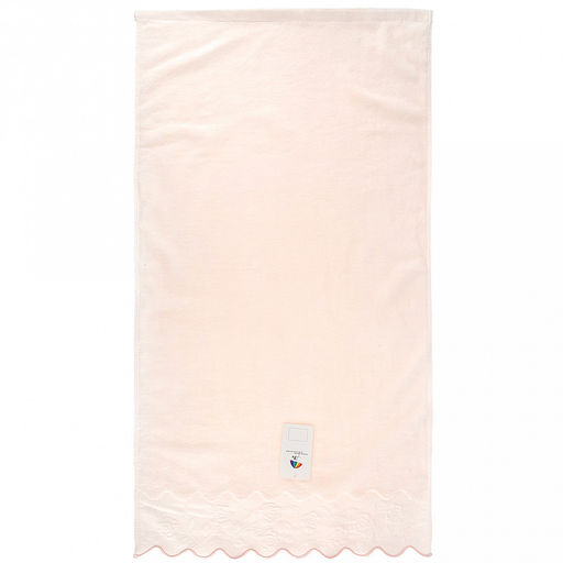 Полотенце махровое "Утренняя роза" 50х90см, хлопок 100%, светло-персиковый (Китай)
