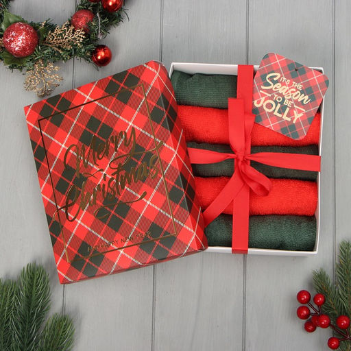 Набор махровых полотенец Этель Jolly, 30?30 см - 5 шт., хлопок 100%