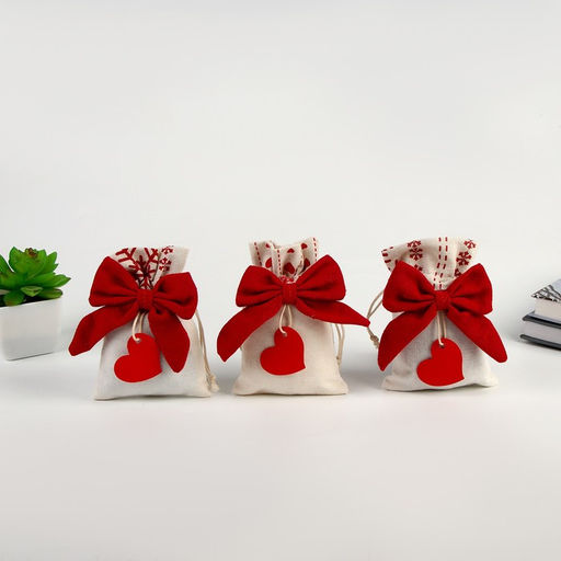 Мешок для подарка Бантик, МИКС - Simaland фото 5