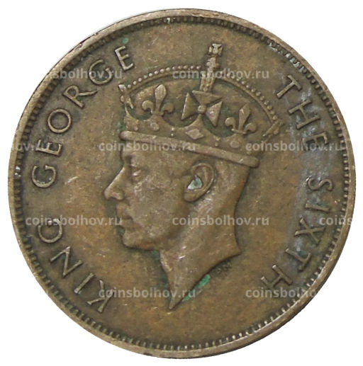 1 цент 1951 года Британский Гондурас