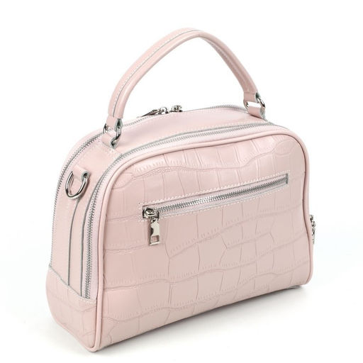 Женская кожаная сумка через плечо под крокодила 0171-12 - Cidirro фото 3